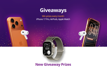 100% Deposit Bonus and Apple Gadget Giveaway - IQcent